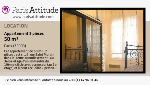 Appartement 1 Chambre à louer - Centre George Pompidou, Paris - Ref. 5296