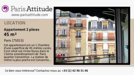 Appartement 1 Chambre à louer - Convention, Paris - Ref. 2576