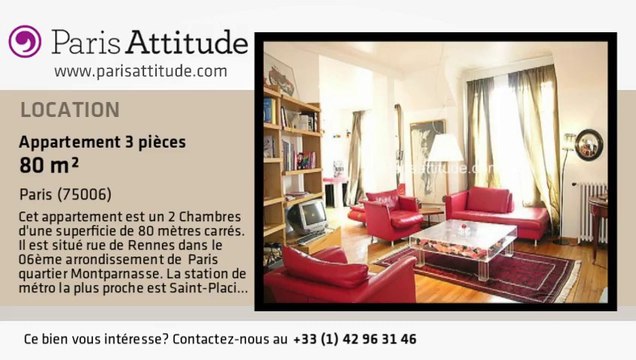 Appartement 2 Chambres à louer - St Placide, Paris - Ref. 3147