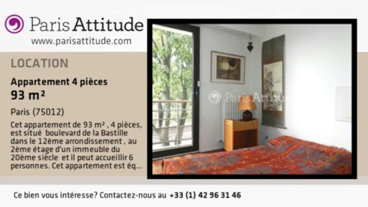 Appartement 3 Chambres à louer - Bastille, Paris - Ref. 7797