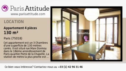 Appartement 3 Chambres à louer - Marx Dormoy, Paris - Ref. 2494