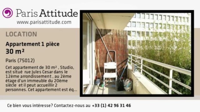 Appartement Studio à louer - Bastille, Paris - Ref. 7180