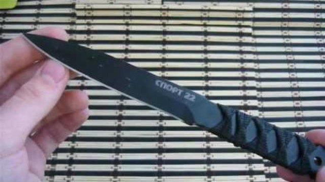 Мой взгляд на нож для метания: Спорт 22