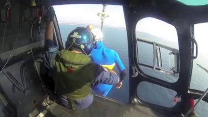 La Section aérienne de la gendarmerie (Sag) d'Hyères en exercice