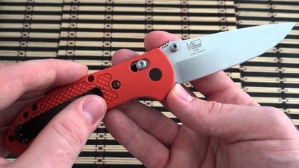 Обзор: Benchmade 551 Griptilian (Orange)