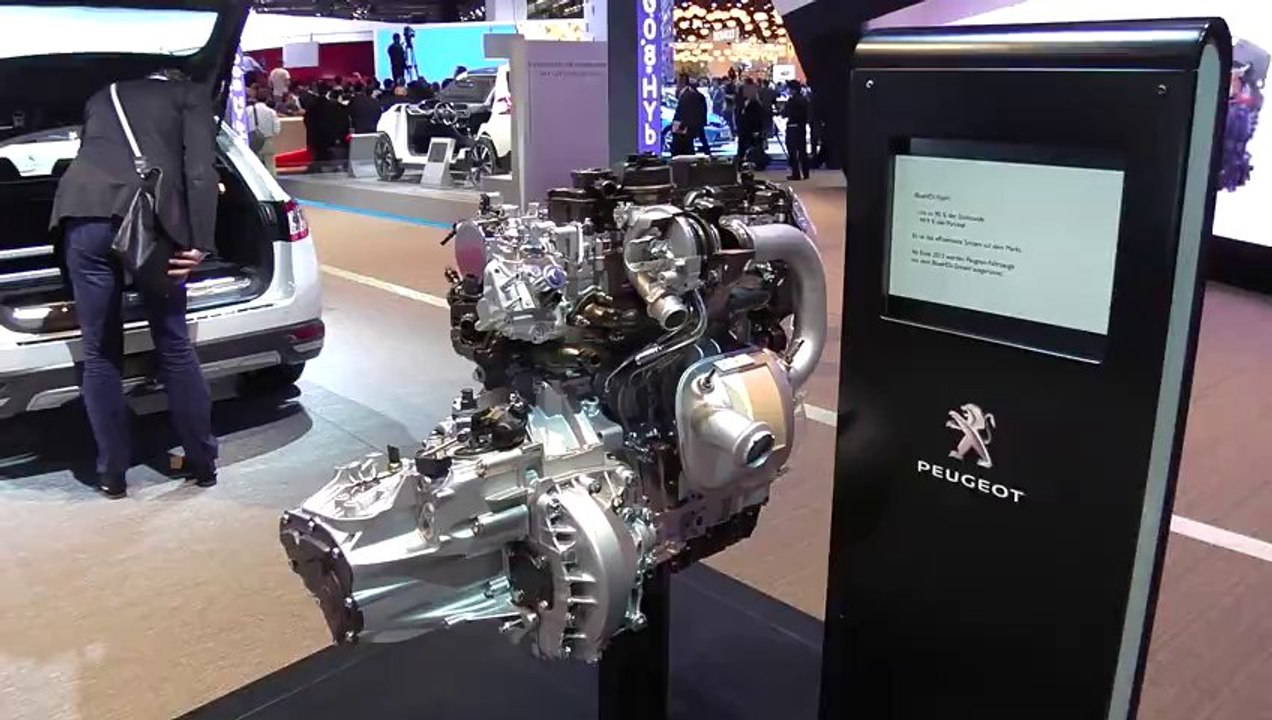 Moteur diesel 2.0 HDi de 180 ch au salon de Francfort 2013