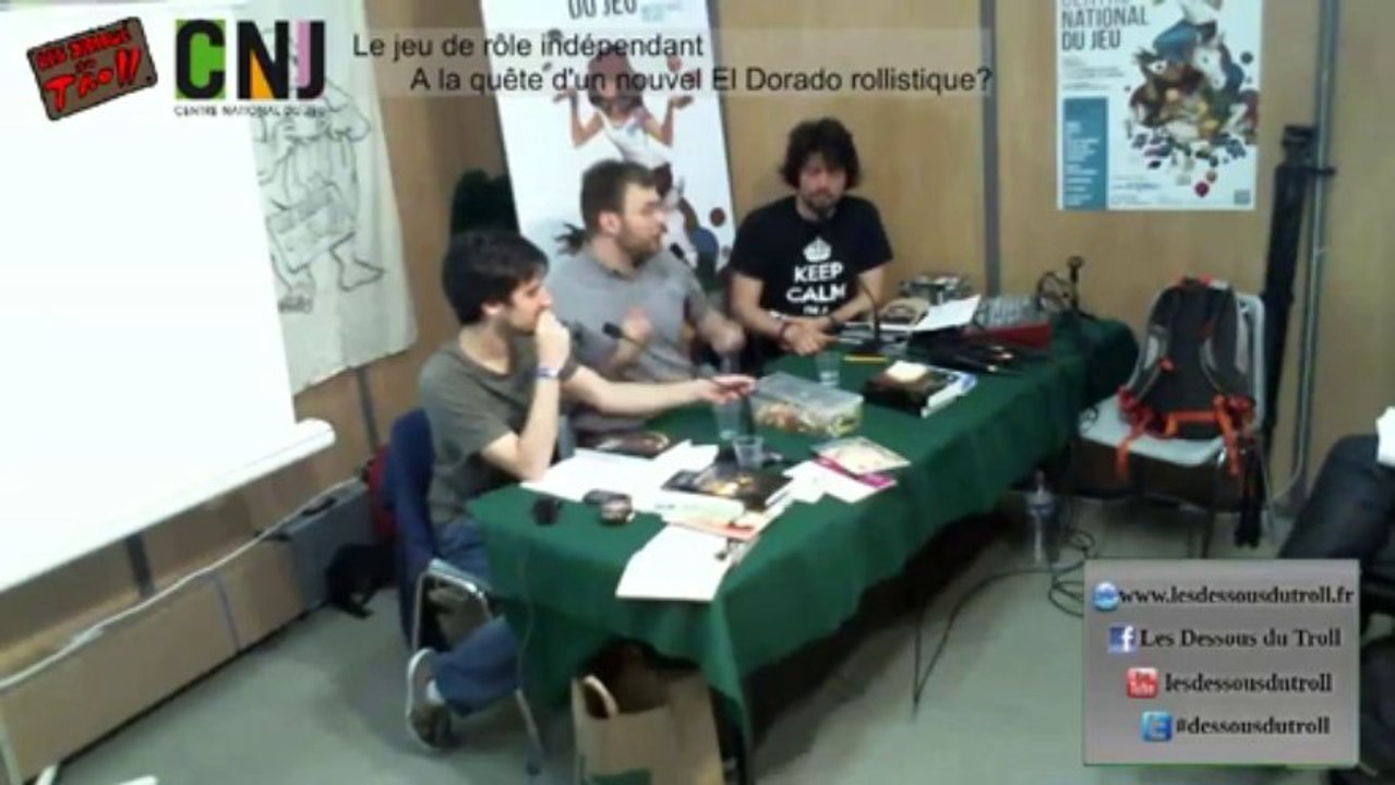 Podcast HS Geekopolis - Le jeu de rôle indépendant [Les Dessous du Troll]