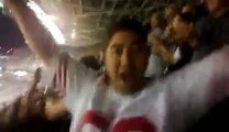 Punch in the face! By a 49ers supporter. Violent!
