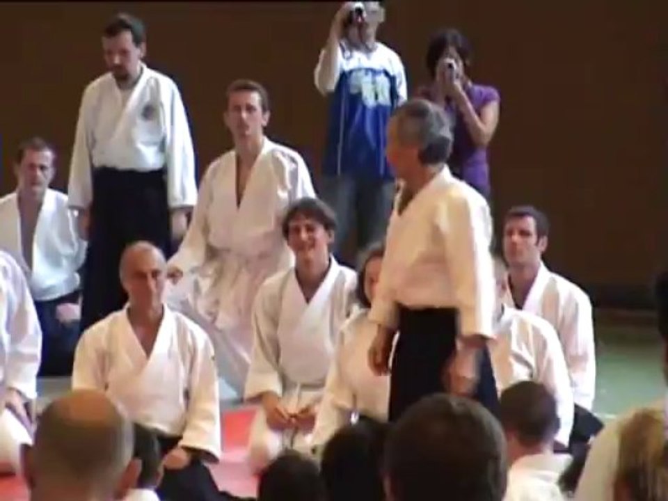 Aikido Linz - Nobuyoshi Tamura Aikidolehrgang Linz 2008