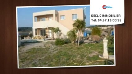 A vendre - maison - POUSSAN (34560) - 5 pièces - 166m²