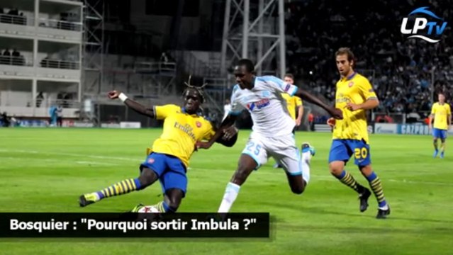 Bosquier : Pourquoi sortir Imbula ?