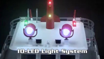 AquaCraft Models Rescue 17 Scale Electric Fireboat