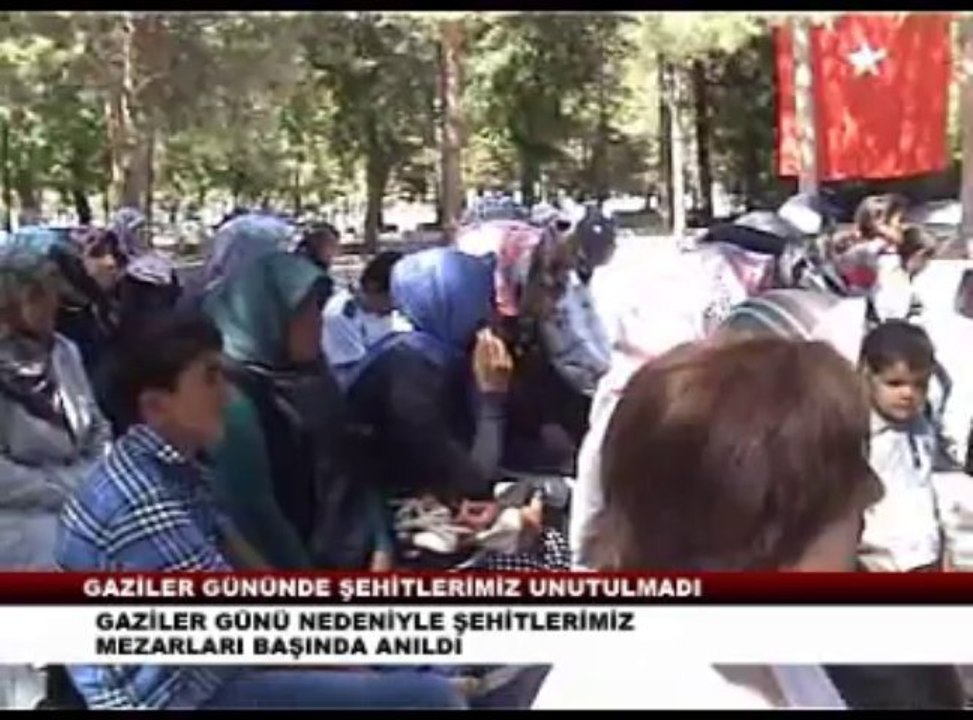 ZİLE DE GAZİLER GÜNÜNDE ŞEHİTLERİMİZ UNUTULMADI