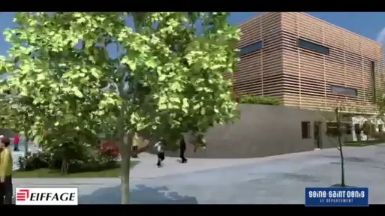 Inauguration du nouveau pôle sportif dit Gymnase ouvert à Aulnay-sous-Bois