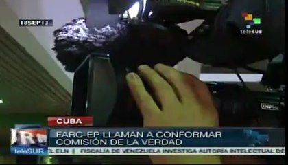 FARC-EP reitera petición para crear comisión de la verdad