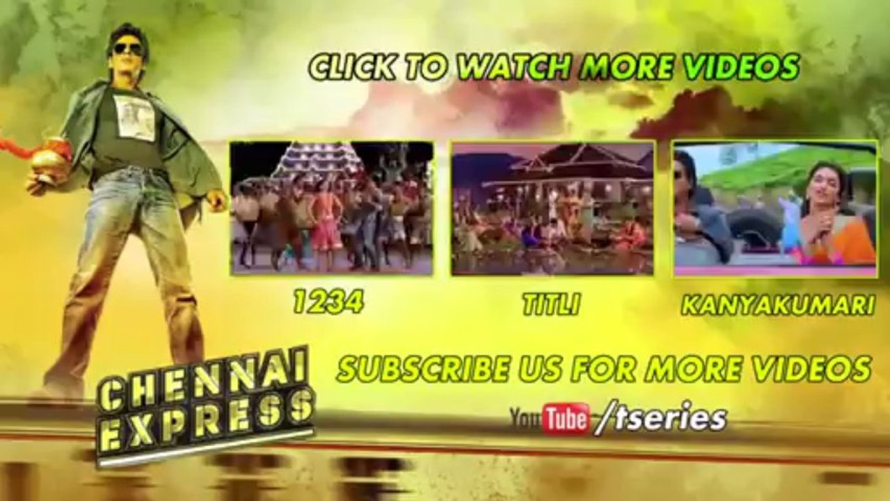 "Lungi Dance Chennai Express" New Video Feat. Honey Singh, Shahrukh Khan, Deepika