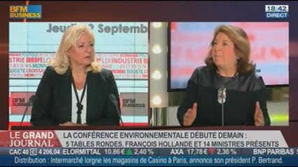 Corinne Lepage, députée européenne, dans Le Grand Journal - 19/09 3/4