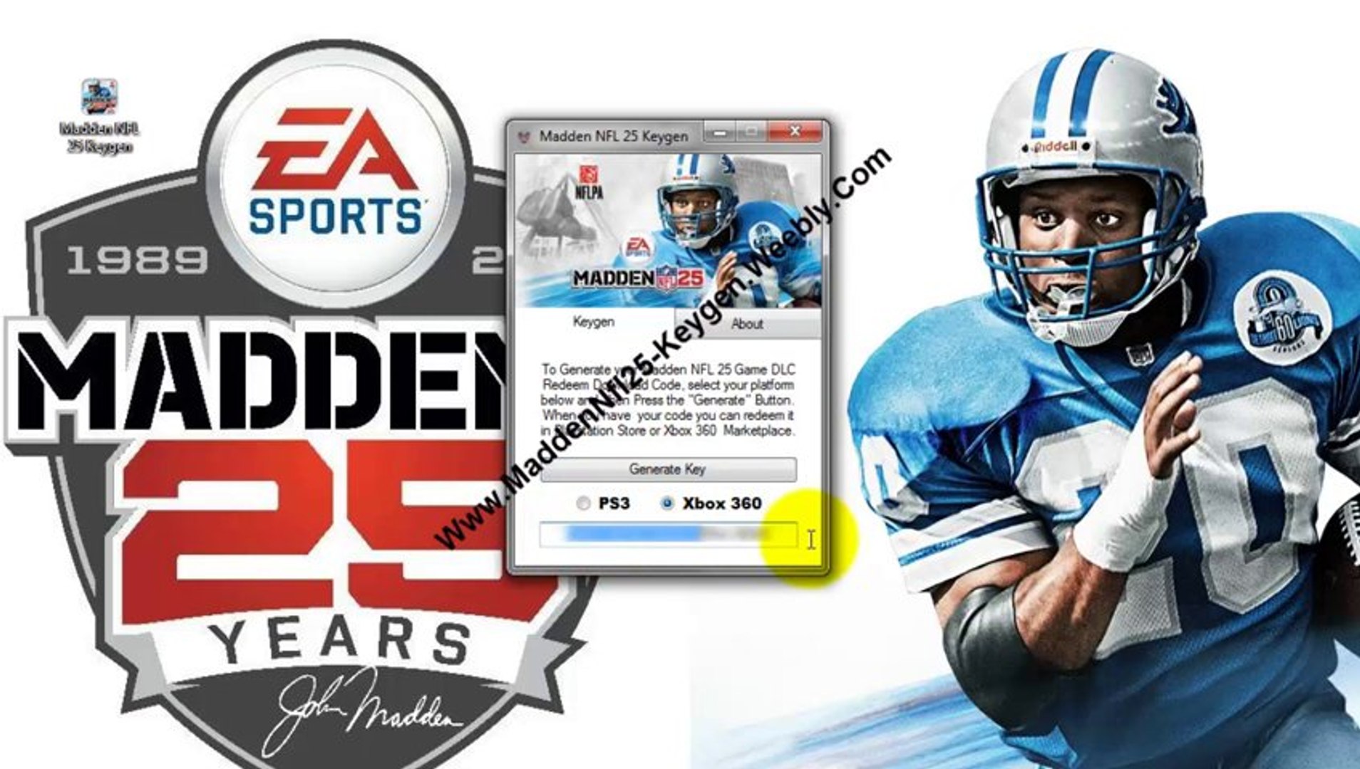 UPDATE] Madden NFL 25 Anniversary Edition Key Generator For Console & iOS [ ps3, xbox 360] - video Dailymotion