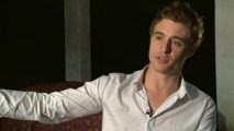 Max Irons on accents and modelling