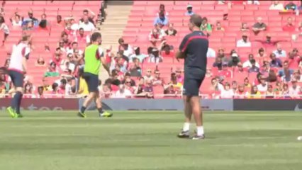 Los franceses del Arsenal, encantados