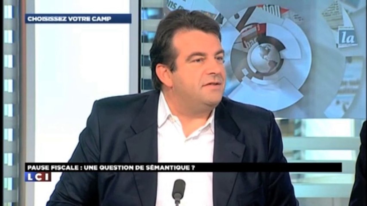 Thierry Solère invité de "Choisissez votre camp" sur LCI (19/09/2013)