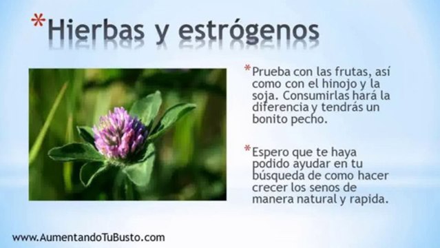 Como hacer crecer los senos