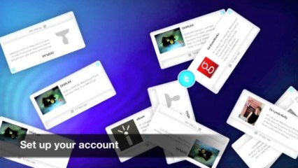 Widget Application Tactile TWITTER