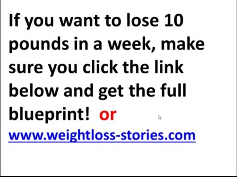 how to lose 10 pounds in a week tip 1 drink lemon water