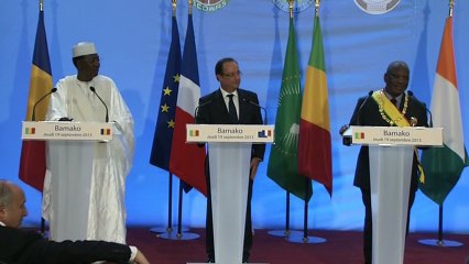 Conférence de presse conjointe au Mali
