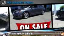 2011 HONDA CIVIC EX - San Leandro Honda, Hayward Oakland Bay Area