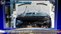 2009 HONDA CIVIC LX - San Leandro Honda, Hayward Oakland Bay Area