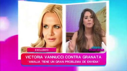 Victoria Vanucci muy dura con Amalia Granata