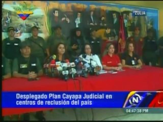 Ministra Varela: Violencia en Sabaneta se dio porque  "criminales" no querían que se hiciera la requisa