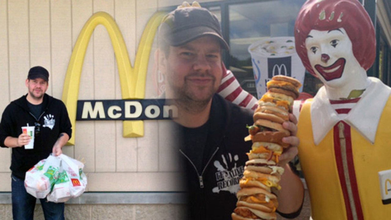 Dude Stacks 43 McDonald's Sandwiches To Create 'The McEverything'