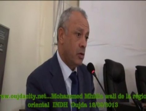 الكلمة الختامية للسيد محمد مهيدية والي الجهة الشرقية عامل عمالة وجدة انكاد خلال اللقاء التشاوري للمبادرة الوطنية للتنمية البشرية بوجدة