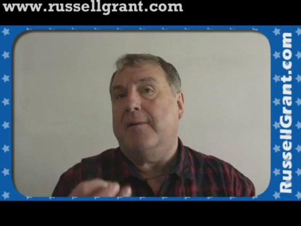 Russell Grant Video Horoscope Aquarius September Friday 20th 2013 www.russellgrant.com