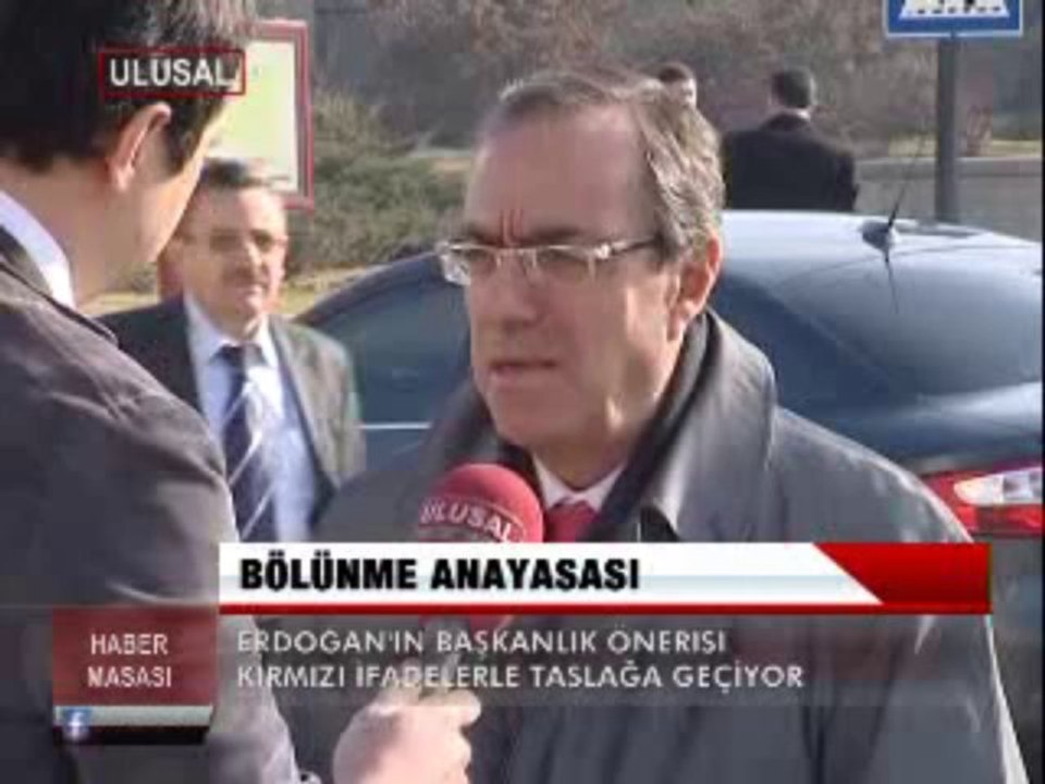 BAŞKANLIK ÖNERİSİ, BÖLÜNME ANAYASASI TASLAĞINDA