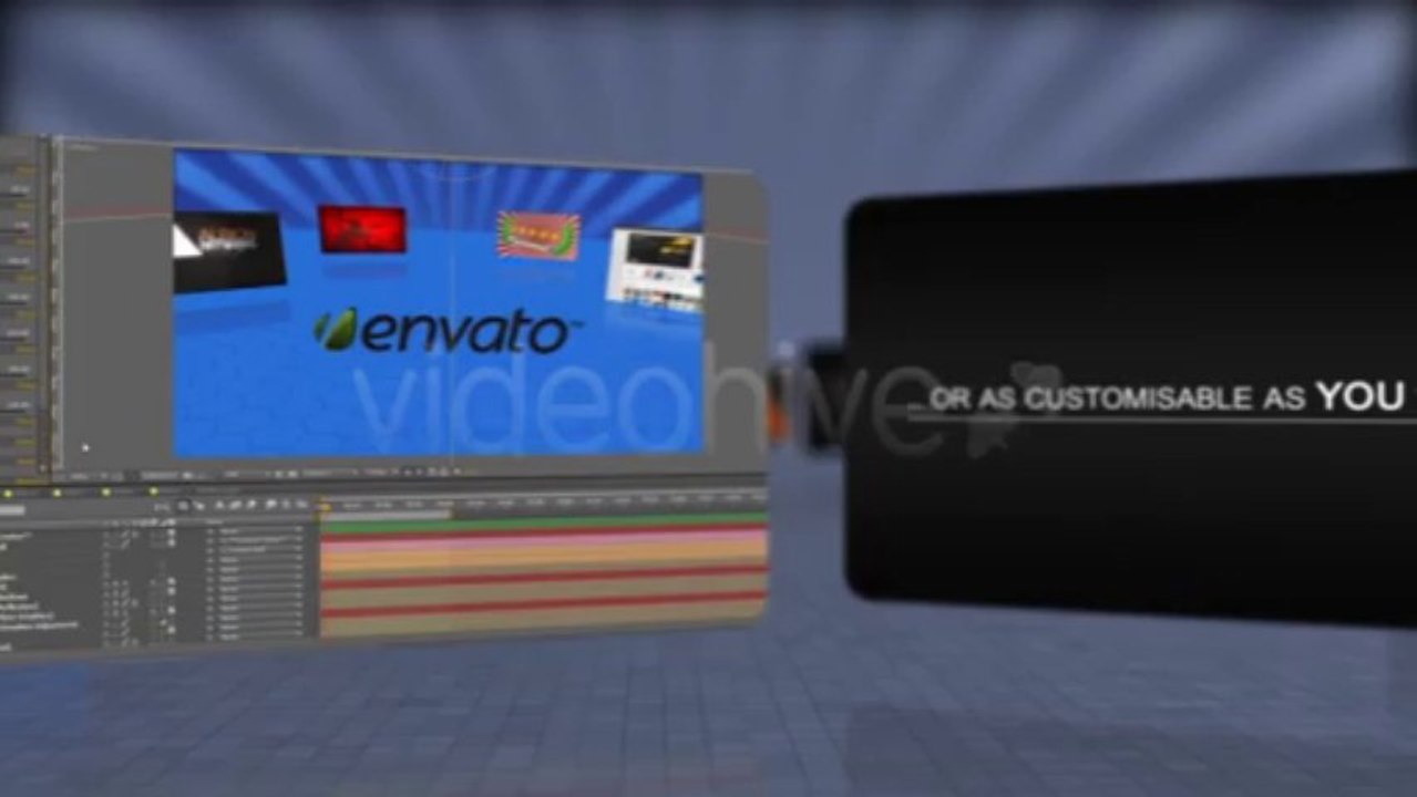 Advanced Video Image Slideshow - After Effects Template