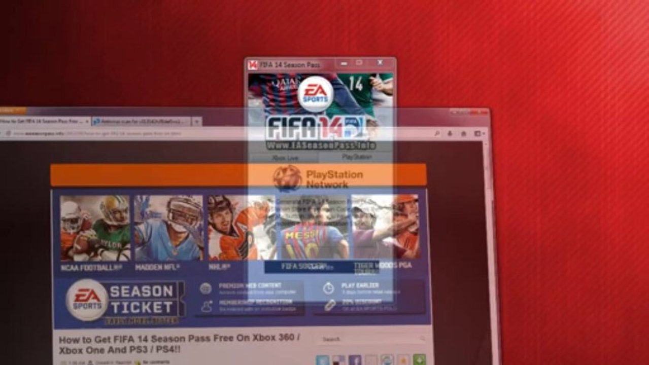 FIFA 14 Season Pass Code Unlock Tutorial - Xbox 360 - PS3
