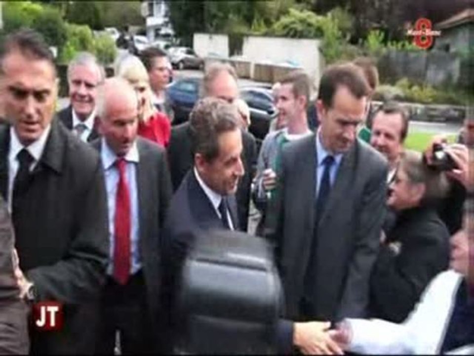 Nicolas Sarkozy « Chez Suzanne » au Petit Bornand