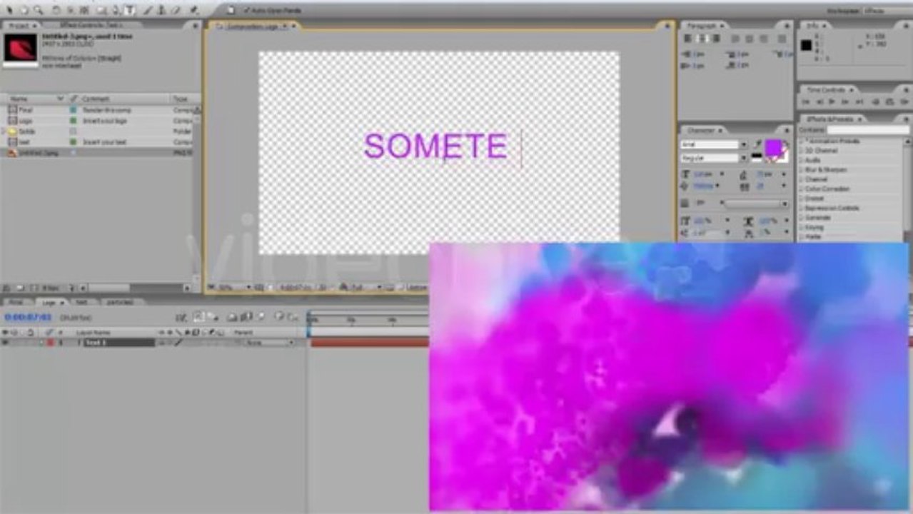 Particle Logo Formation v2 - After Effects Template