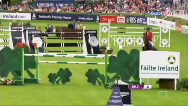 Elizabeth Madden, FEI Nations Cup (Doublin, 14.08.2013)