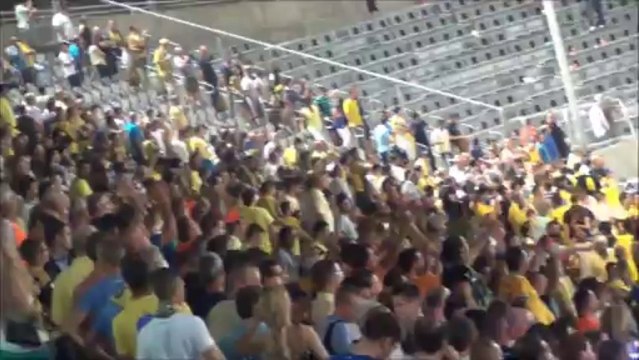 Μακάμπι-ΑΠΟΕΛ-τέλος αγώνα