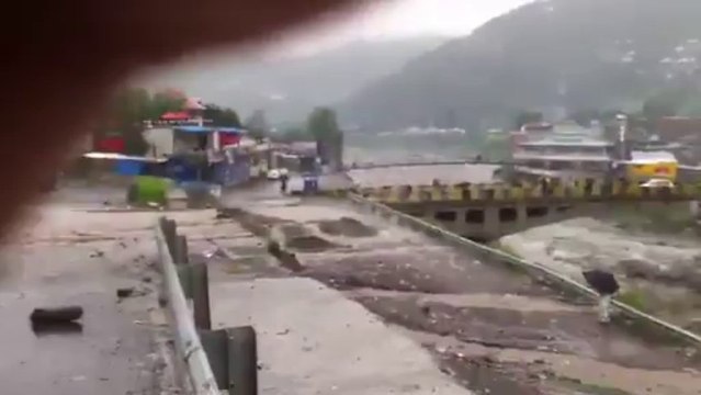 Rainy beautiful Kaghan Naran Pakistan WaterFall
