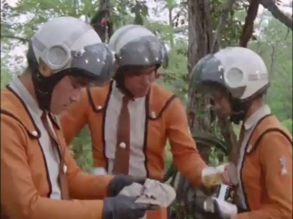 Japanese TV Drama Urutoraman  Japanese Actress  With Black Leather Glove