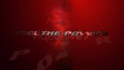 Feel the Power - After Effects Template