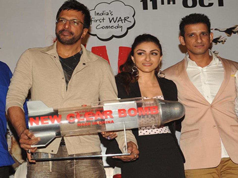 Sharman and Soha At Music Launch Of War Chhod Na Yaar