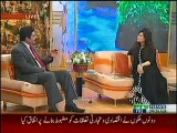 Asma Mustafa Khan, Subhe Nau, 20th September 2013,Show with Ali Salman - Part 1