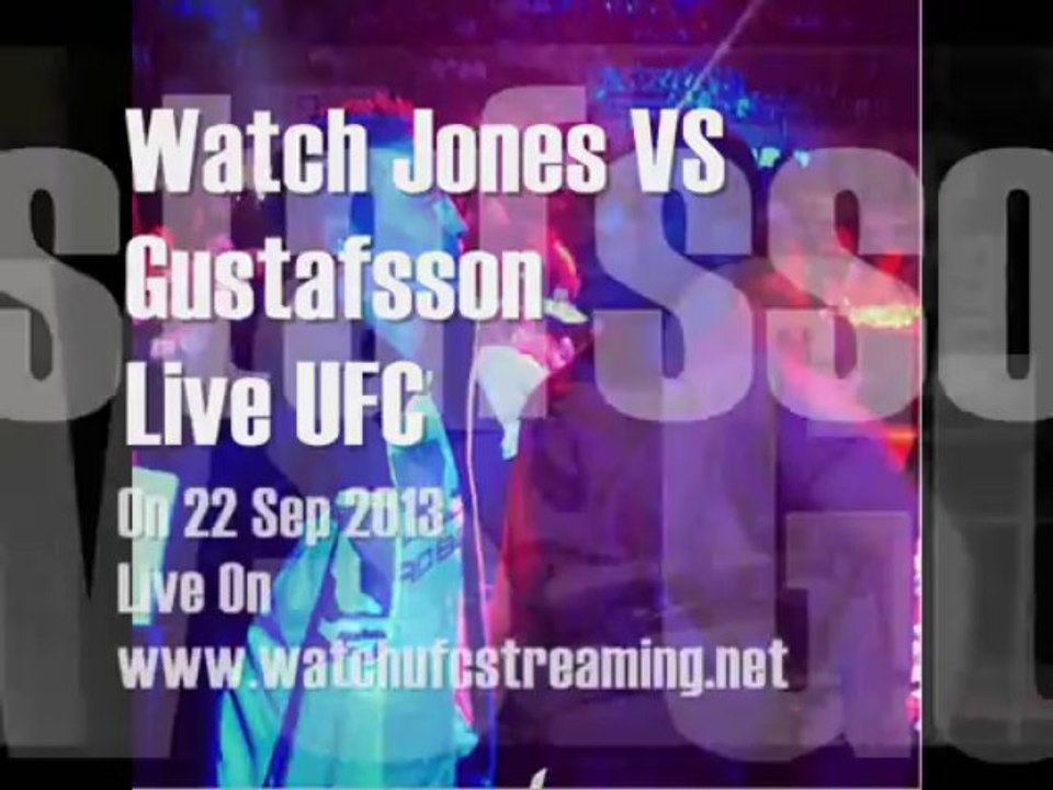 Jones VS Gustafsson2 Sep 2013