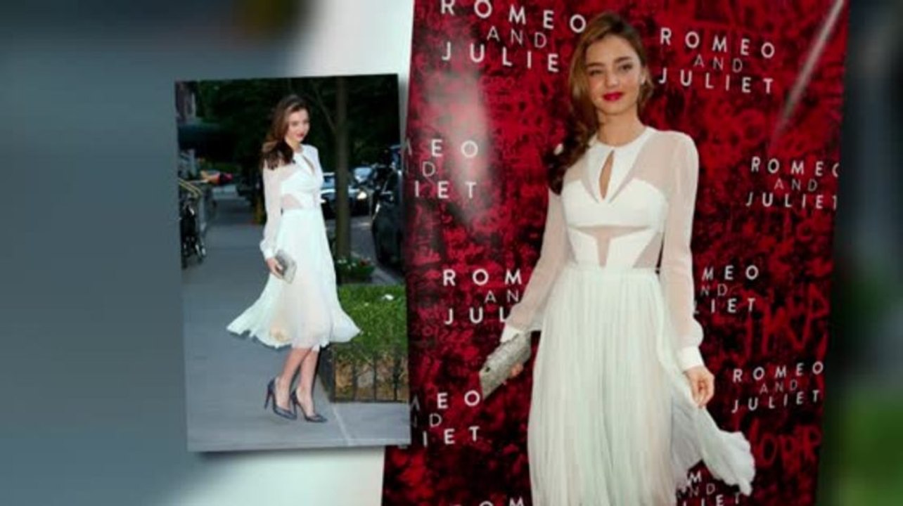 Miranda Kerr Wows in a Sheer Dress For Orlando Bloom's Debut on Broadway